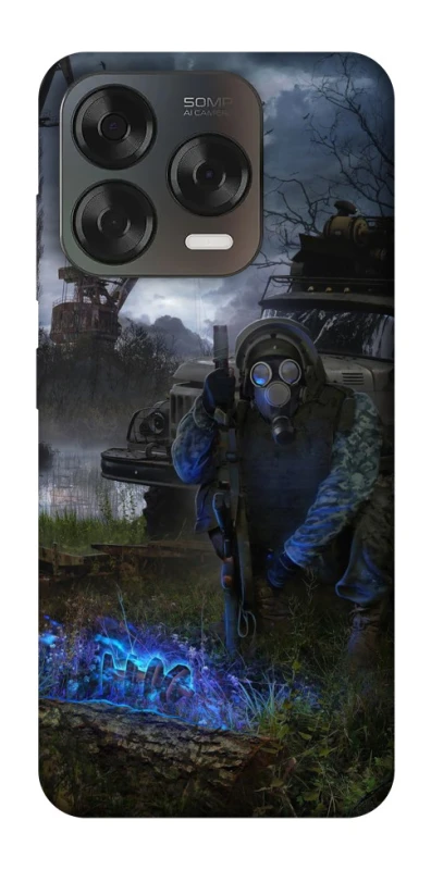 Чохол на ZTE Blade V70 Design Сталкер v9 фото 2 з 2