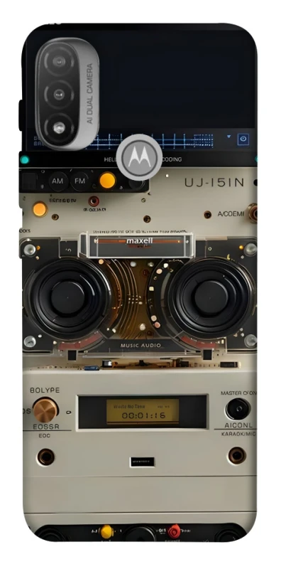 Чехол на Motorola Moto E20 Audio panel фото 1 из 1