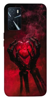 Чехол на Oppo A16s / A16 Heart in the hands of a skeleton фото 1 из 1