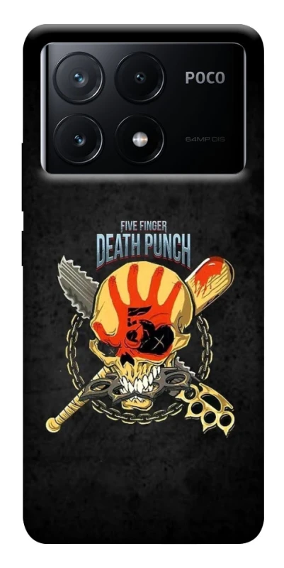 Чехол на Xiaomi Poco X6 Five finger death punch ver.2 фото 1 из 1