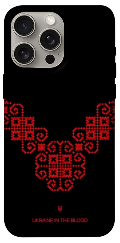 Чехол Черно-красная вышиванка фото 1 из 1