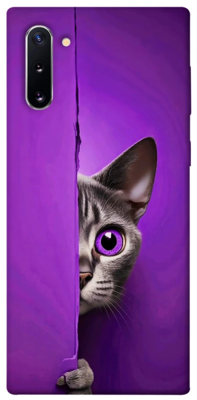 Чохол на Samsung Galaxy Note 10 Кіт-підглядач фото 1 з 1