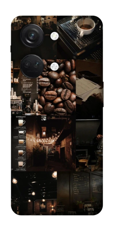 Чехол на OnePlus Nord 3 Coffee collage ver.1 фото 1 из 1