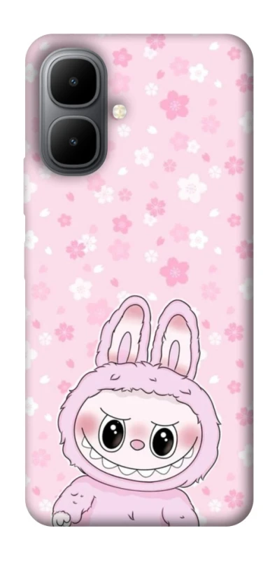 Чохол на Infinix Smart 10 Pink Labubu фото 1 з 1