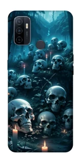 Чохол на Oppo A53 / A32 / A33 Skulls v3 фото 1 Чохол на Oppo A53 / A32 / A33 Skulls v3 фото 1 з 1
