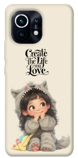 Чохол на Xiaomi Mi 11 Create the life you love фото 1 з 1