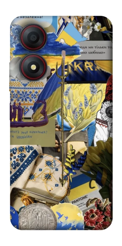 Чохол на ZTE Blade A34 4G Ukraine style ver.7 фото 1 з 1