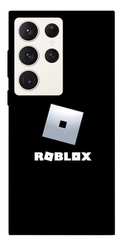 Чохол на Samsung Galaxy S23 Ultra Roblox logo black фото 1 з 1