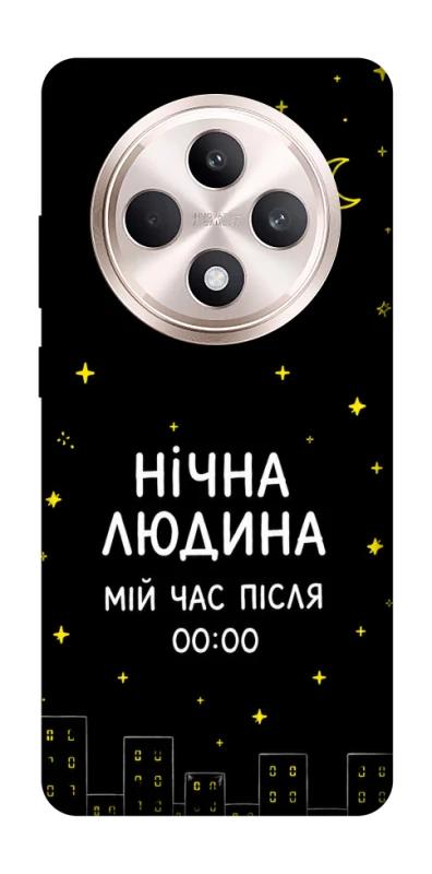Чехол на Oppo Reno 12 F 4G/5G Нічна людина фото 1 из 1