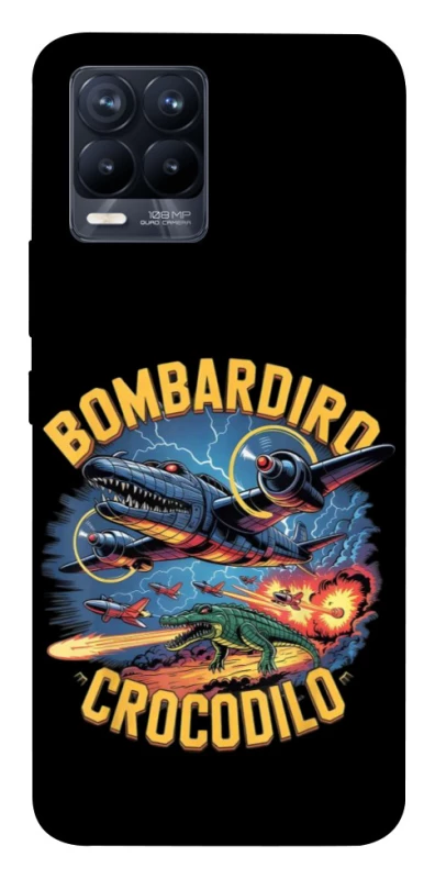 Чохол на Realme 8 Bombardino Crocodilo v2 фото 1 з 1