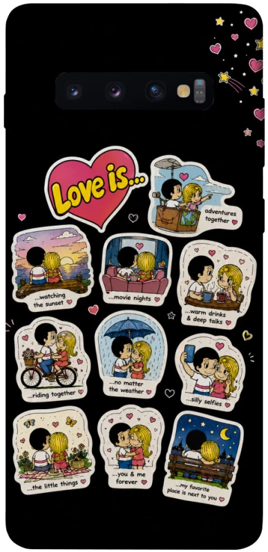 Чохол на Samsung Galaxy S10+ Love is ver.4 фото 1 з 1