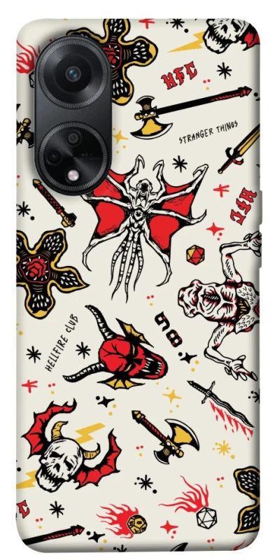 Чохол на Oppo A58 4G Stranger Things ver.2 фото 1 з 1