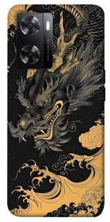 Чохол на Oppo A57s gold dragon фото 1 з 1