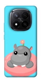 Чехол на Xiaomi Redmi Note 14 Pro+ 5G Adopt Me Hippo Floatie фото 1 из 1