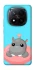 Чехол на Xiaomi Redmi Note 14 Pro+ 5G Adopt Me Hippo Floatie фото 1 из 1