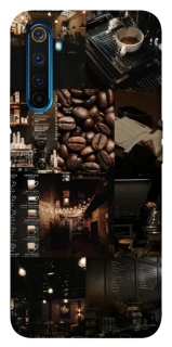 Чехол на Realme 6 Pro Coffee collage ver.1 фото 1 из 1