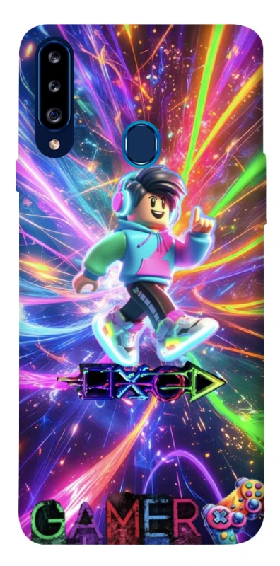 Чохол на Samsung Galaxy A20s Roblox collage ver.2 фото 1 з 1