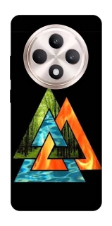 Чехол на Oppo Reno 12 F 4G/5G Валькнут v4 фото 1 из 1