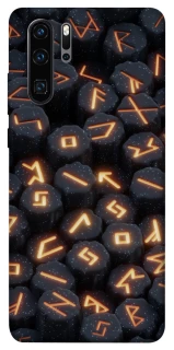 Чехол на Huawei P30 Pro Огненые руны фото 1 из 1