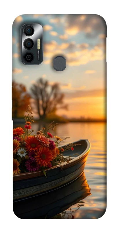 Чехол на TECNO Spark 7 Flowers v18 фото 1 из 1