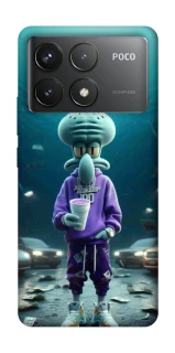 Чохол на Xiaomi Poco F6 Pro Сквідвард фото 1 з 1