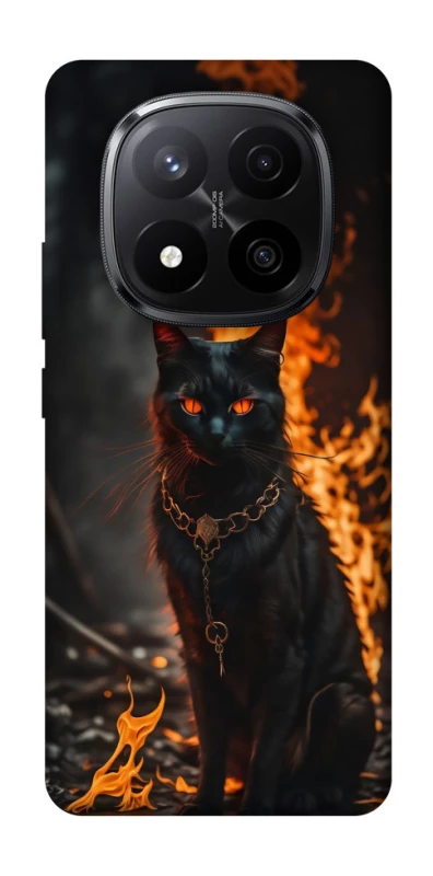 Чохол на Xiaomi Redmi Note 14 Pro+ 5G Вогняний кіт фото 1 з 1