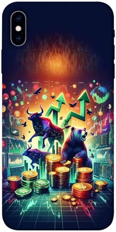 Чохол на Apple iPhone X (5.8") Crypto market фото 1 з 1