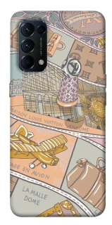 Чехол на Oppo Reno 5 4G Fashion collage ver.2 фото 1 из 1