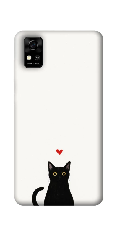 Чохол на ZTE Blade A31 cat in love фото 1 Чохол на ZTE Blade A31 cat in love фото 1 з 1