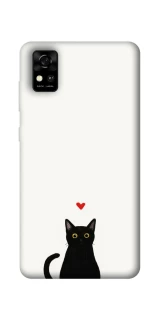 Чохол на ZTE Blade A31 cat in love фото 1 Чохол на ZTE Blade A31 cat in love фото 1 з 1