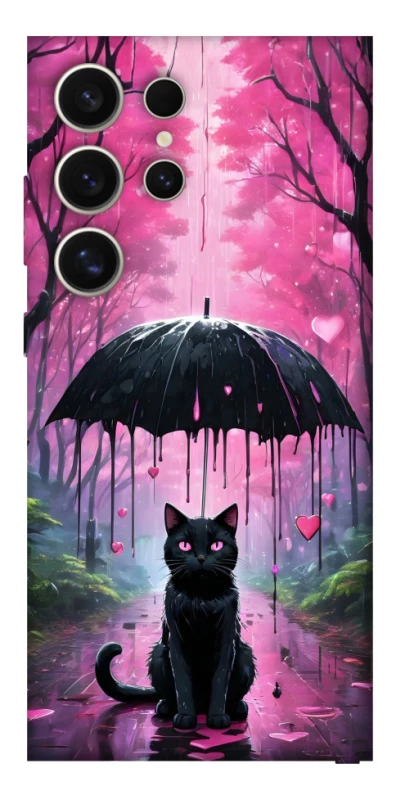 Чохол на Samsung Galaxy S25 Ultra Black cat фото 1 з 1