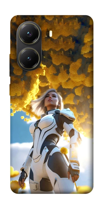 Чохол на Xiaomi Poco X7 Pro Cyber space girl ver.3 фото 1 з 1