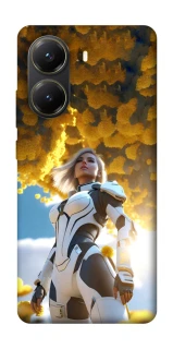 Чехол на Xiaomi Poco X7 Pro Cyber space girl ver.3 фото 1 из 1