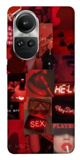 Чехол на Oppo Reno 10 Love collage ver.3 фото 1 из 1