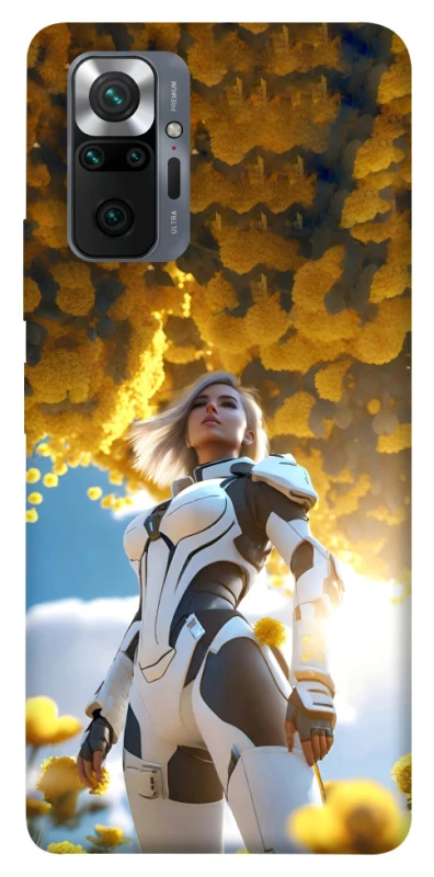 Чохол на Xiaomi Redmi Note 10 Pro Cyber space girl ver.3 фото 1 з 1