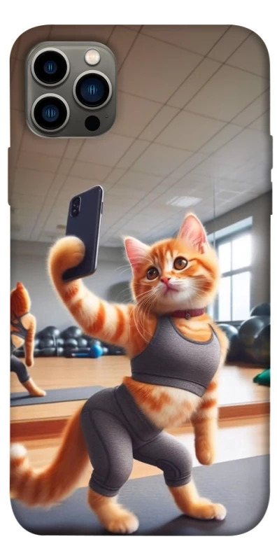 Чехол на Apple iPhone 12 Pro (6.1") Кошечка фото 1 из 1