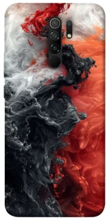 Чохол на Xiaomi Redmi 9 Black and Red фото 1 з 1