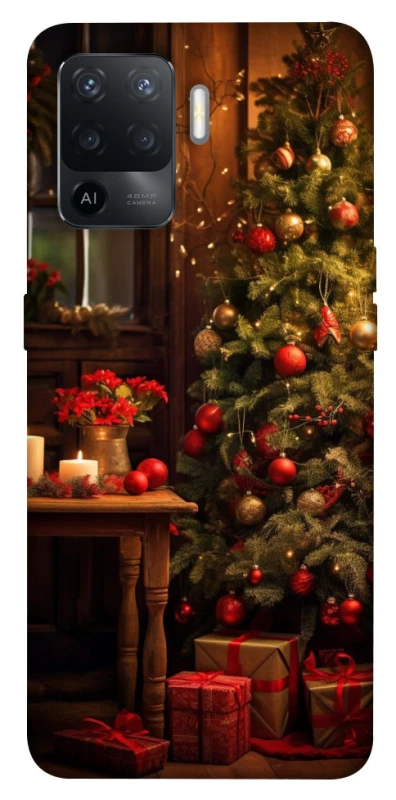 Чохол на Oppo Reno 5 Lite Новорічний v47 фото 1 з 1