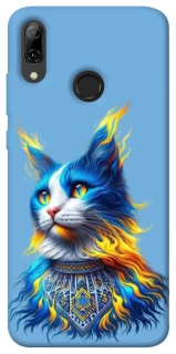 Чохол на Huawei P Smart (2019) Кіт патріот фото 1 з 1