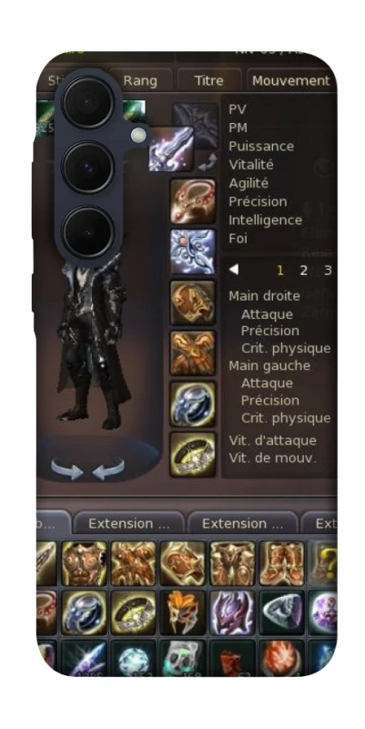 Чохол на Samsung Galaxy A35 Character Menu ver.1 фото 1 з 1