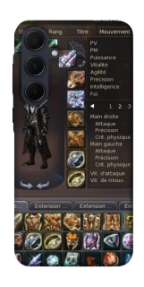 Чехол на Samsung Galaxy A55 Character Menu ver.1 фото 1 из 1