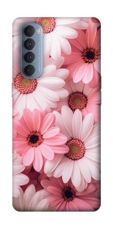 Чехол на Oppo Reno 4 Pro Розовые цветы v2 фото 1 из 1