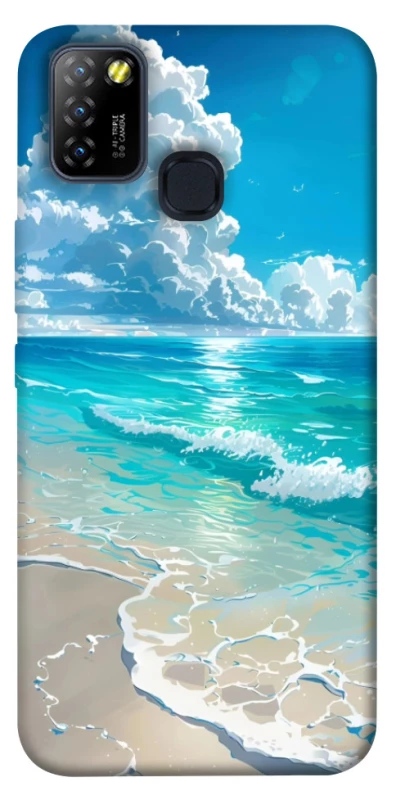 Чохол на Infinix Hot 10 Lite Azure sea фото 1 з 1