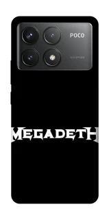 Чехол на Xiaomi Poco F6 Pro Megadeth logo фото 1 Чехол на Xiaomi Poco F6 Pro Megadeth logo фото 1 из 1