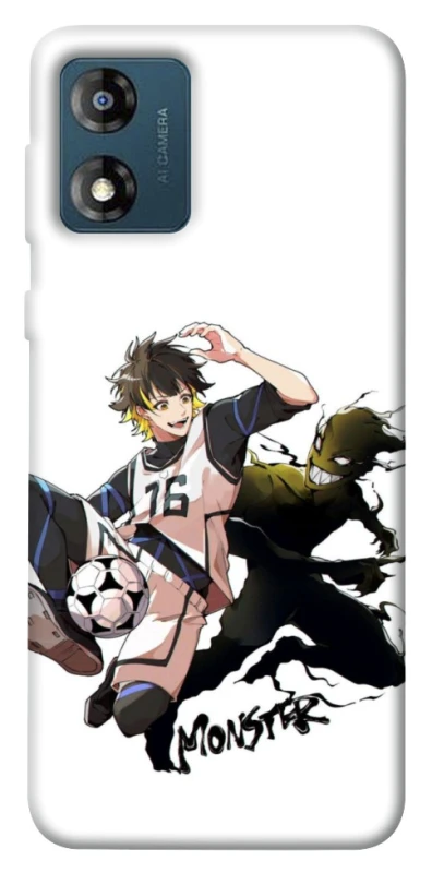 Чехол на Motorola Moto E13 Blue Lock фото 1 из 1