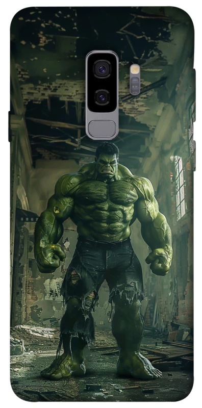 Чохол на Samsung Galaxy S9+ Angry Hulk фото 1 з 1