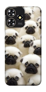 Чехол на ZTE Blade A73 4G Doggy Pug Love фото 1 из 1