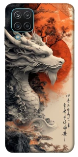Чехол на Samsung Galaxy M12 white dragon фото 1 из 1