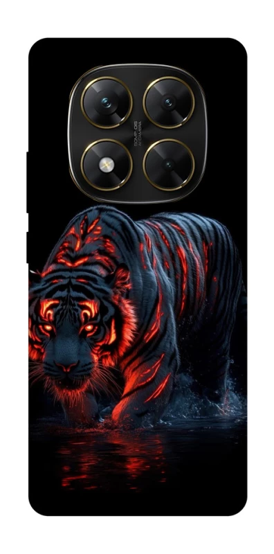 Чохол на Xiaomi Poco X7 fire tiger фото 1 з 1