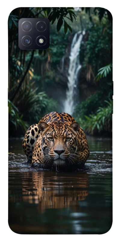 Чохол на Oppo A72 5G / A73 5G Leopard in water фото 1 з 1